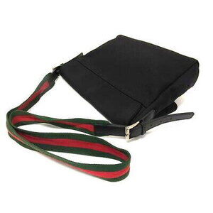 Gucci Line crossbody canvas Messenger black Bag leather techno Sherry